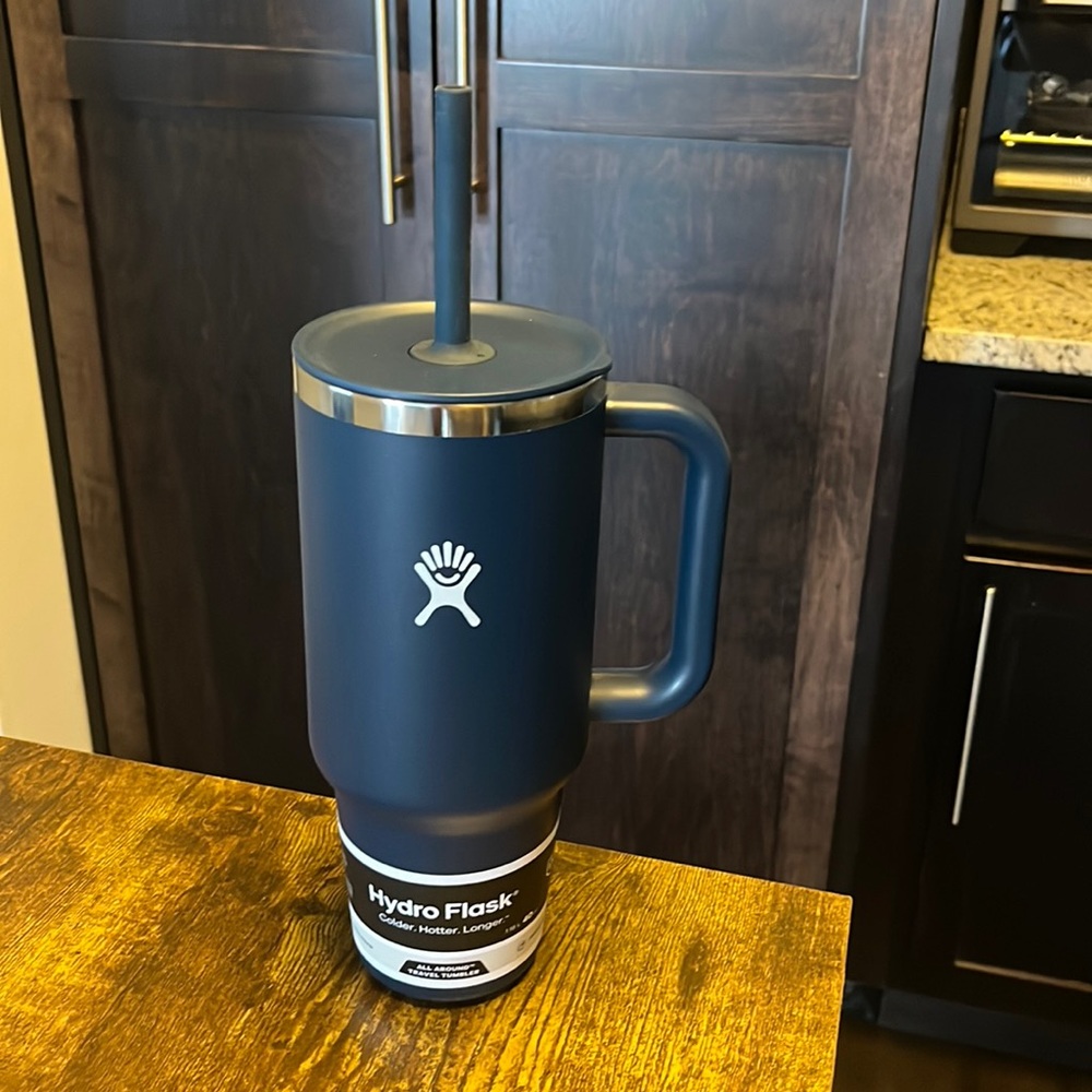 Brand New Navy Blue Hydroflask Tumblr